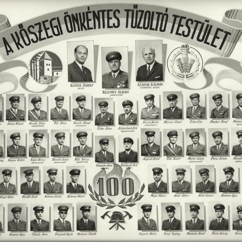 1968. 100 éves jubileumi tabló