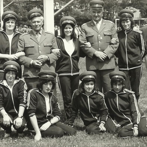 1970. Tűzoltóverseny női csapat